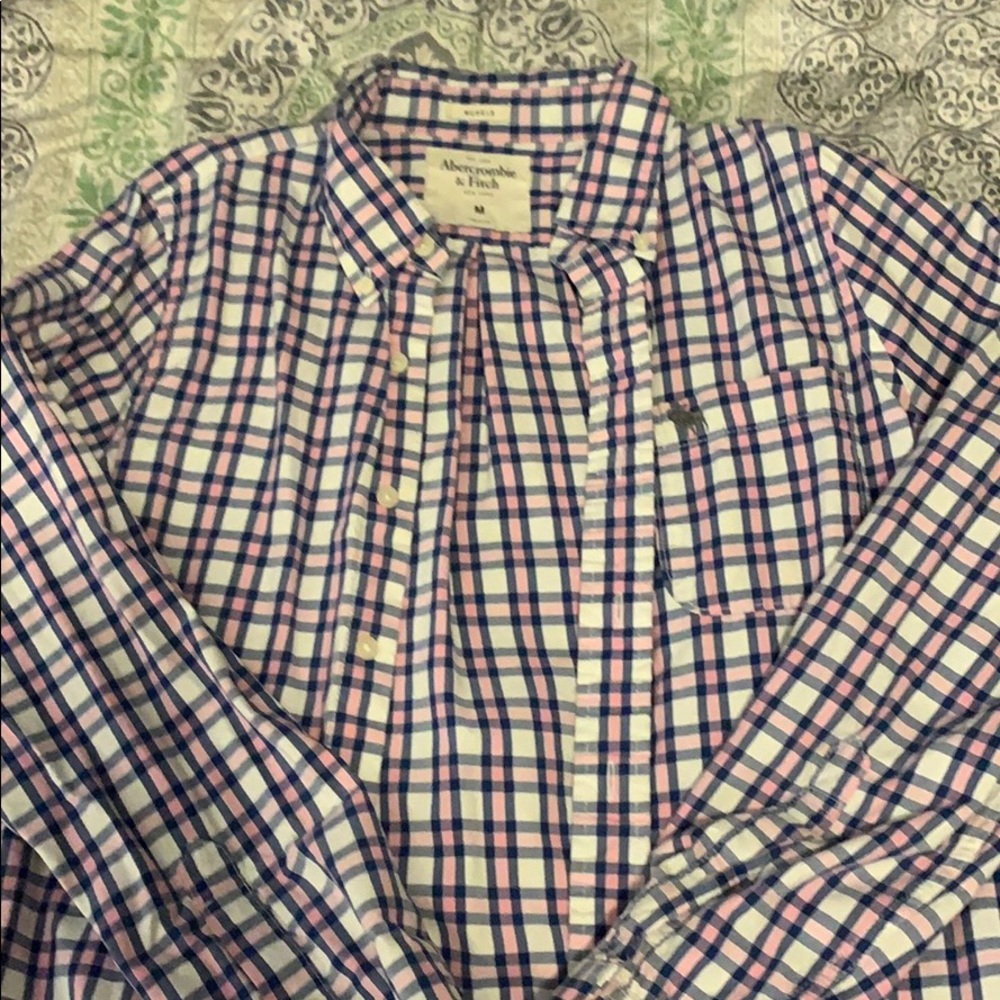 a&f dress shirt